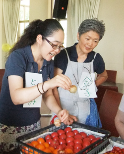 金子さん親子