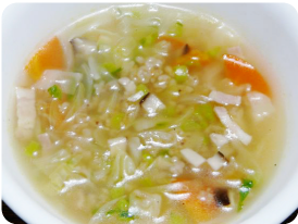玄米とたっぷり野菜のスープ